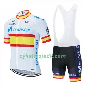 Cykeltøj + Bib Cykelshorts 2020 Movistar Team N002